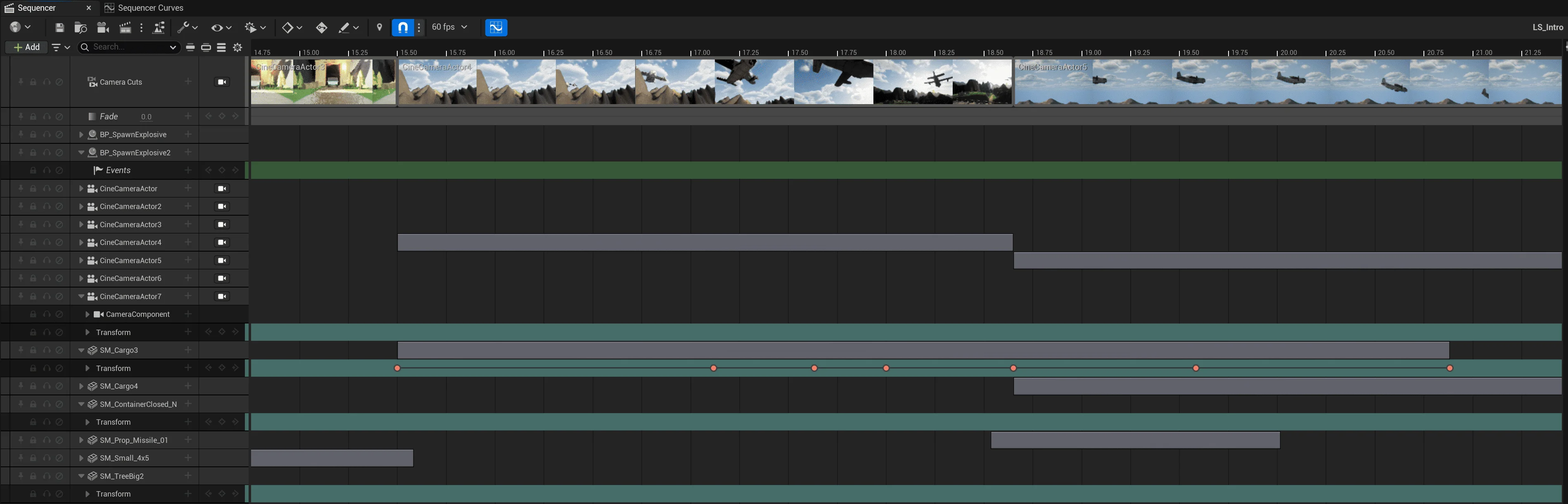Level Sequencer - Cutscene